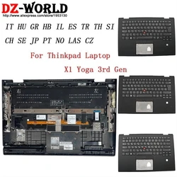 Black Shell Upper Case Palmrest Cover With Backlit Keyboard For Lenovo Thinkpad X1 Yoga 3rd Gen 3 G3 01LX809 02HL900 01LX805