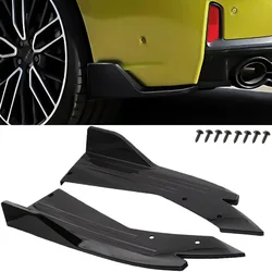 2pcs Rear Bumper Lip Diffuser Splitter Canard Protector Front Spoiler Body Kit For BMW 4 Series F32 F33 F36 G22 G23 G26 2014-on