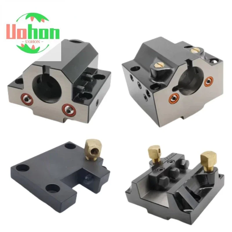 

QTE200/100L CNC Lathe Miniature Turret Tool Holder Hardinge Block Internal Cold Boring Tool U Drill End Face