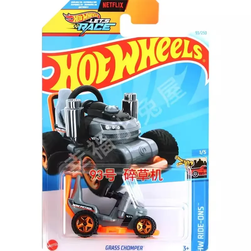 Hot Wheels-Brinquedo Do Carro Para O Menino, Vamos Corrida Diecast, Escala 1:64, Mega Mordida Arte, Modelo De Veículo, Presente De Aniversário, HW