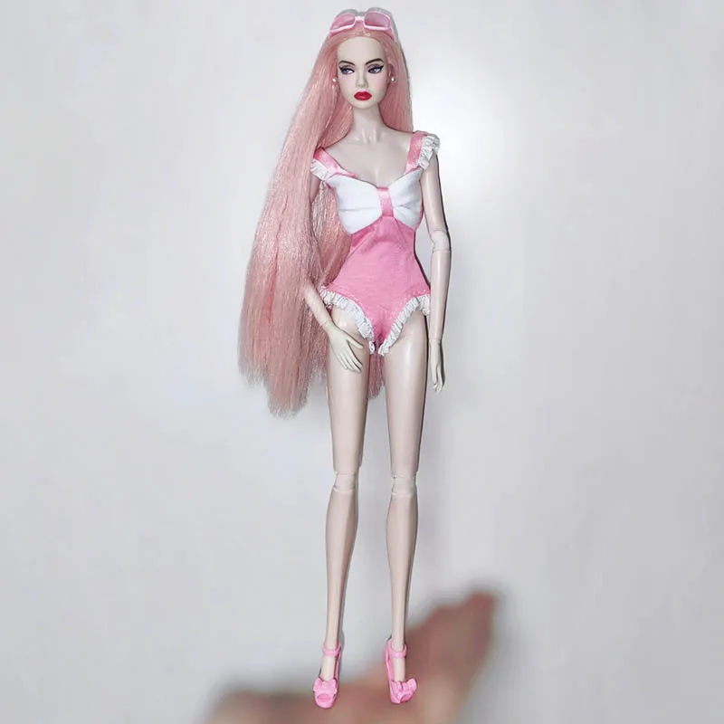 1/6 BJD Supermodel Vestiti per le bambole Dolce Arco Moda Costumi da bagno per 30 cm Bambola FR PP Xinyi Estate Piscina Party Dress Up