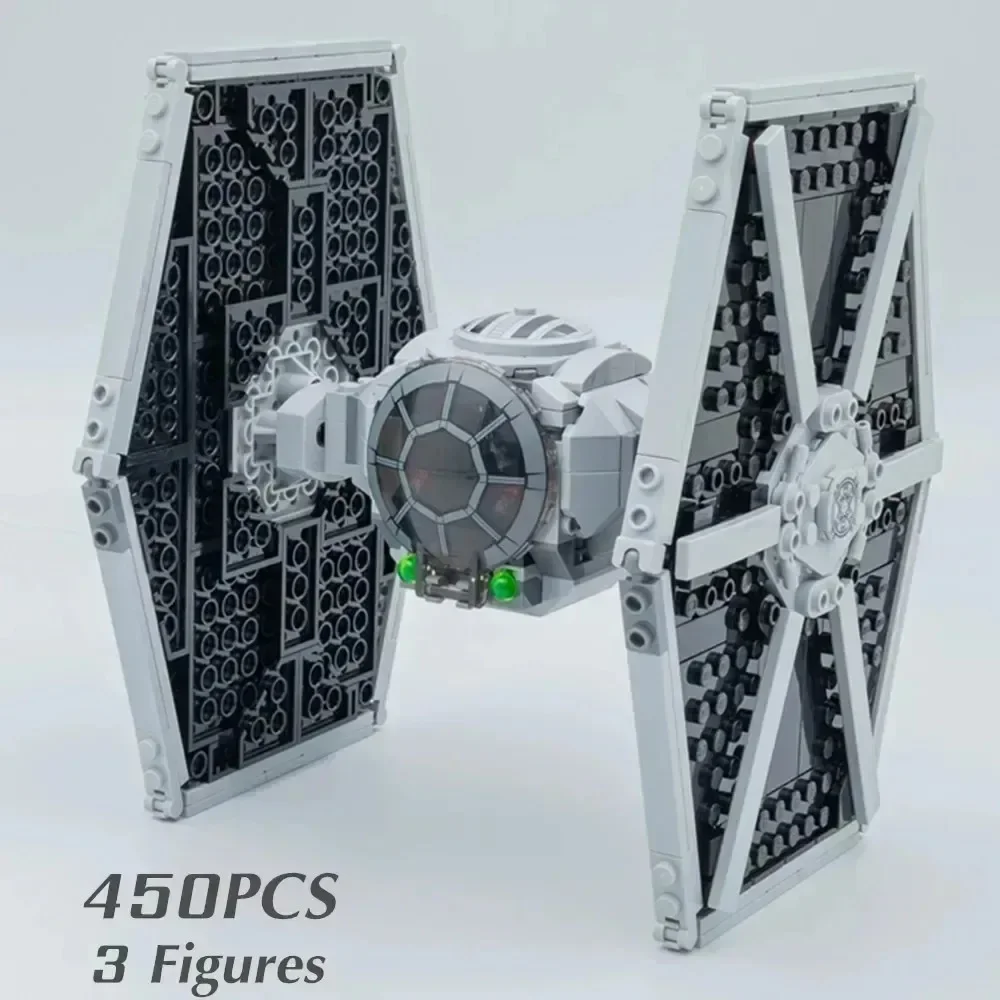 NEW Tie Fighter Stars Fighter Space Wars Figures FIT 75300 Model Building Blocks Bricks Kids Boys Toys Gift moc