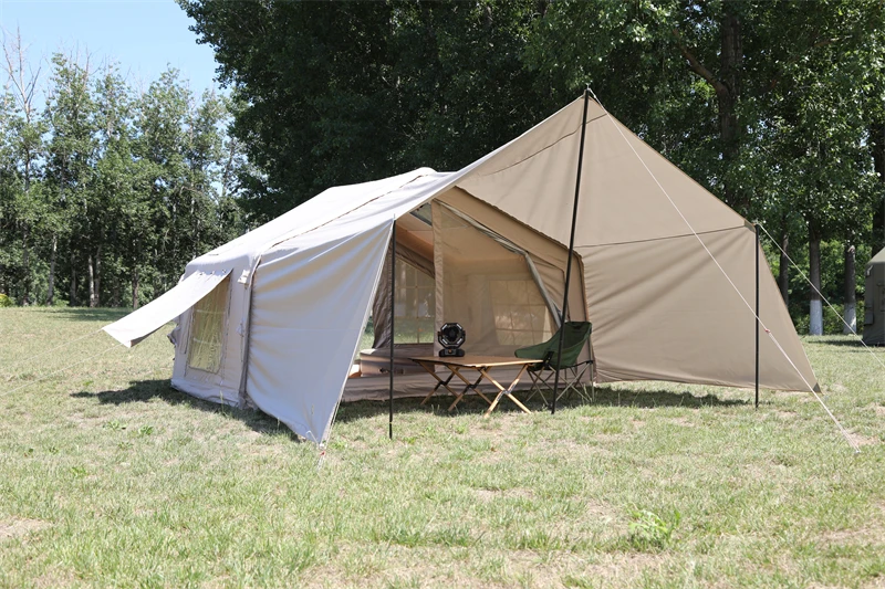 เต็นท์แคมป์ปิ้งเป่าลมกันน้ำสุด - Outdoor Adventure Tent บทวิจารณ์และราคา