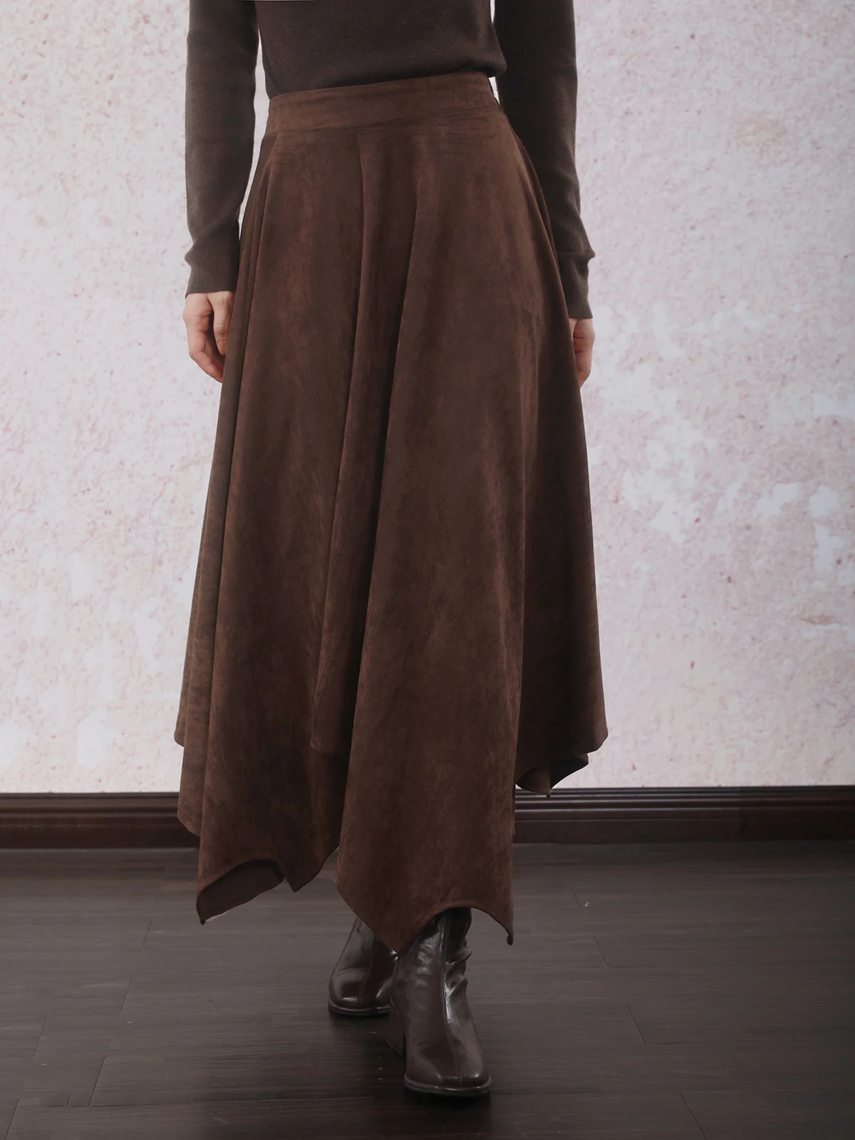 INGKO Ele Plaid Rock mit mittlerer Taille aus Polyesterfaser für Zuhause, Pendeln, Alltag, Reisen, Freizeit, Dates, Auftritte und Anträge