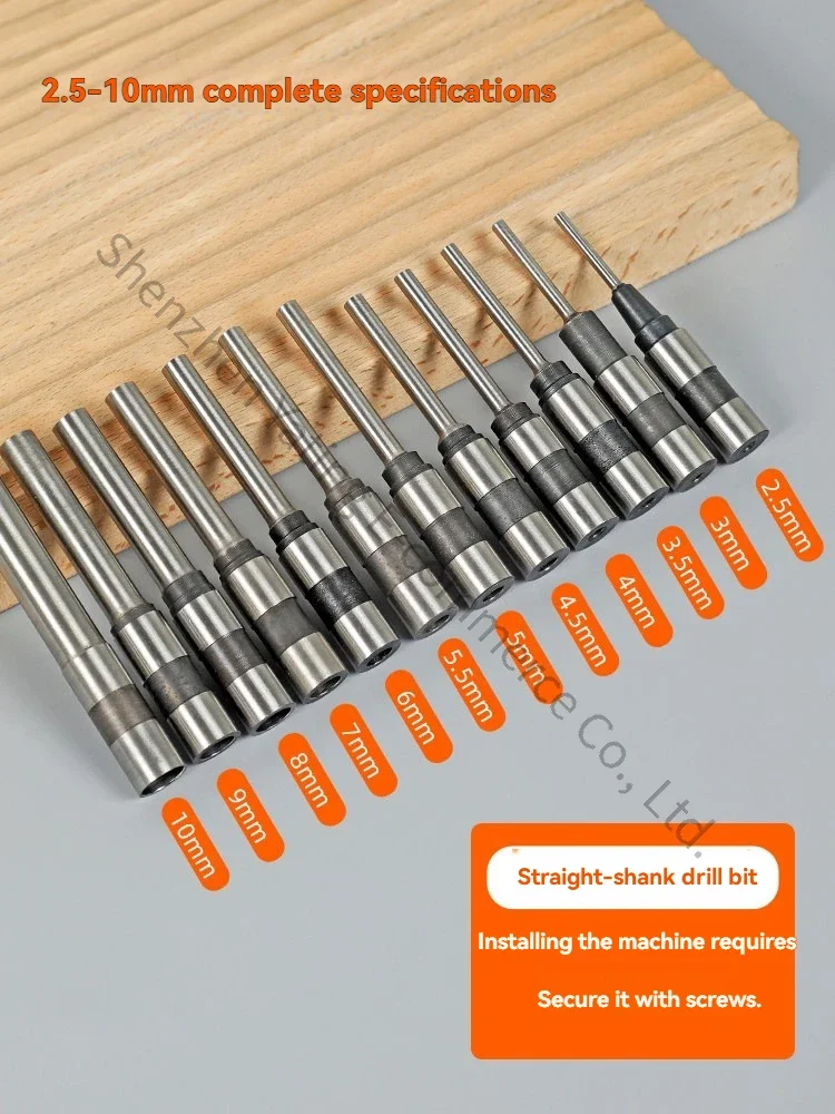 Hollow Drill Nozzle Electric Tag Punching Machine Hollow Drill Bit Tag Drill Bit Punching Drilling Knife Binding Punching Knife