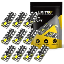 AUXITO 10Pcs W5W T10 LED Canbus No Error Bulb Car Interior Light 194 LED Signal Lamp For Ford Mondeo MK4 Kuga Fiesta MK7 S Max