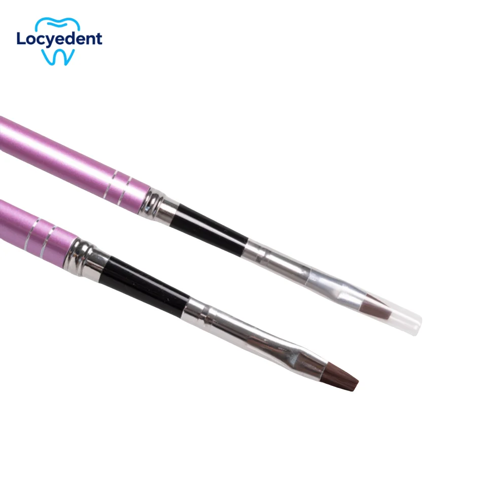5 Pcs Dental Resin Brush Pens Shaping Silicone Adhesive Composite Porcelain Teeth Dentist Tools Dentistry Lab Tool