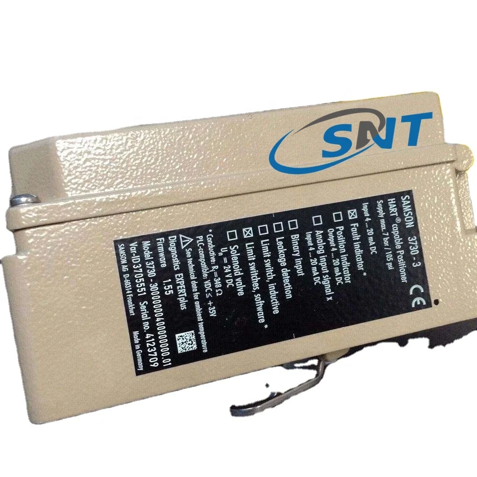 

Samson Type 3730-3 Electropneumatic Positioner Samson Positioner 3730-0 3730-1 3730-2 3730-3