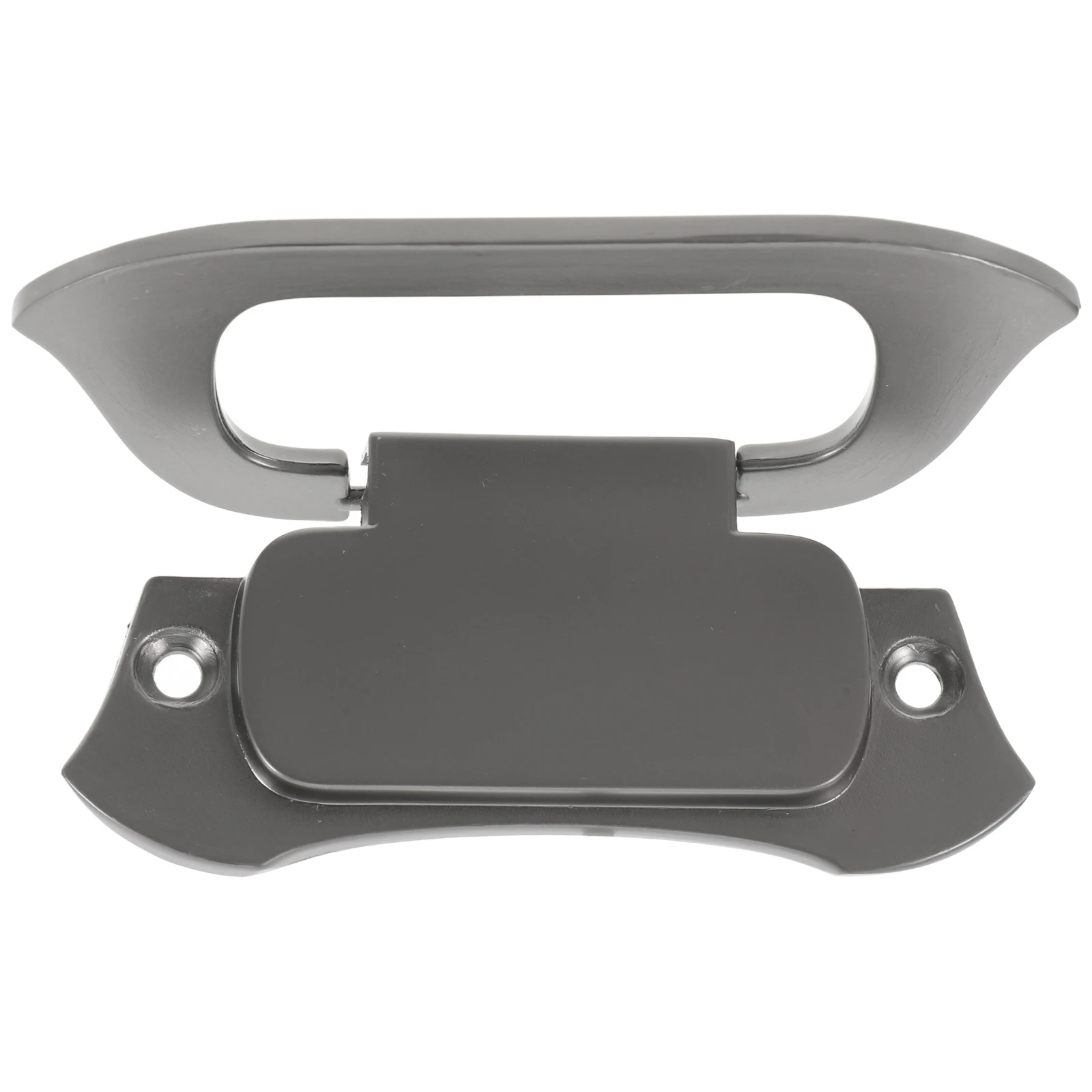 

Flush Ring Pull Handle Dark Grey Zinc Alloy Recessed Sliding Door Cabinet Drawer Closet Hardware Drawer Pull Handle