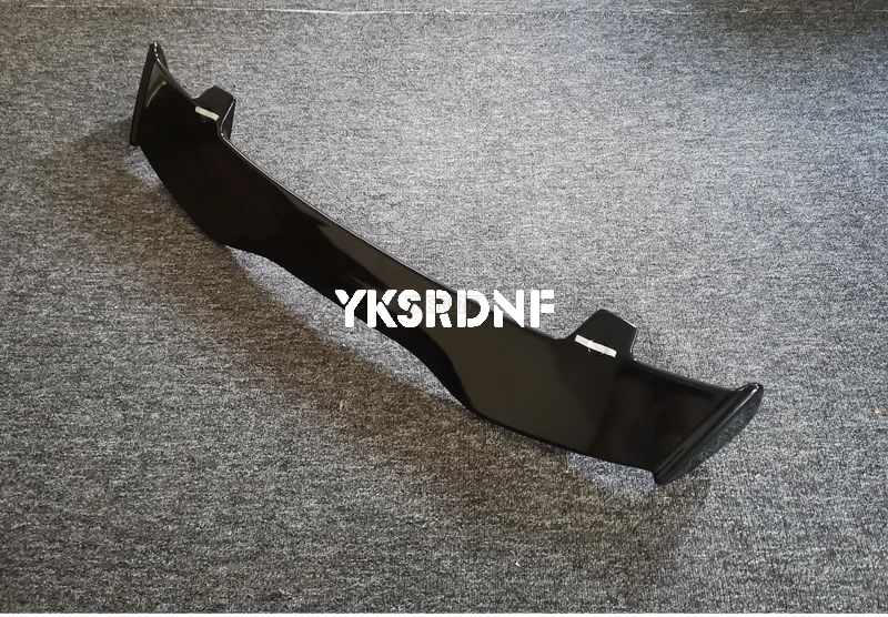 For Volvo V40 2013-2019 Spoiler ABS Plastic Carbon Fiber Look Hatchback Roof Rear Wing Body Kit Accessories