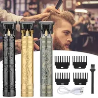 Vintage T9 Electric Hair Clipper Rechargeable Hair Cutting Machine Professional Hair Trimmer for Men Barber Beard Trimmer