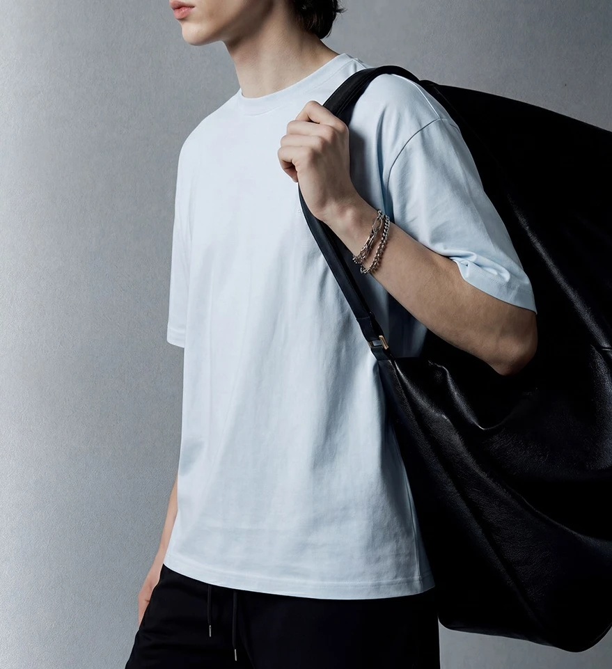 2026 Summer Cool Quick-drying Sports Short-sleeved Men's Solid Color Round Neck Sunscreen Heat Dissipation Short-sleeved T-shirt
