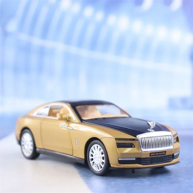 1:32 Rolls-Royce SPECTRE High Simulation Diecast Metal Alloy Model car Sound Light Pull Back Collection Kids Toy Gifts X69