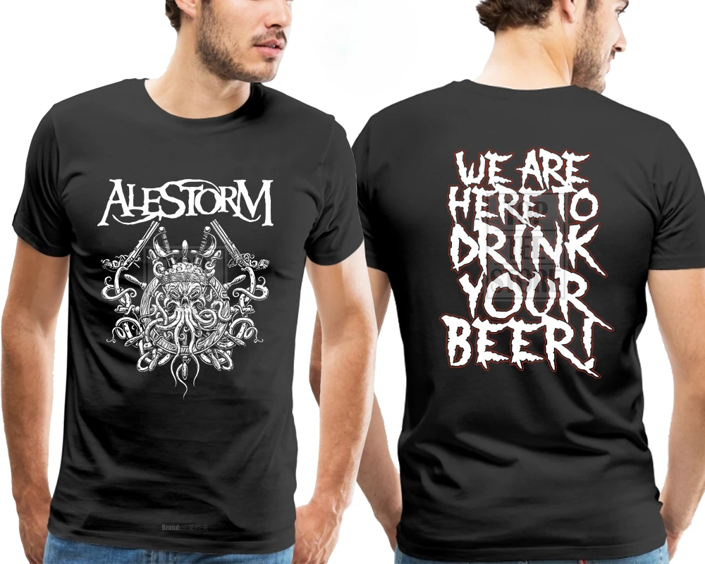 Alestorm футболка, народная металлическая Кристофер Bowes S M L Xl 2Xl 3Xl Gloryhammer 012769
