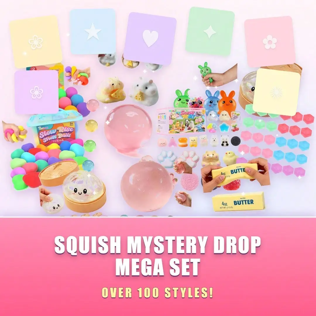 Soft Cute Squishy Blind Box – 3 Independent Random Draws (Min. 2 Items, Up To 5 Possible) Fun Surprise Set view 4