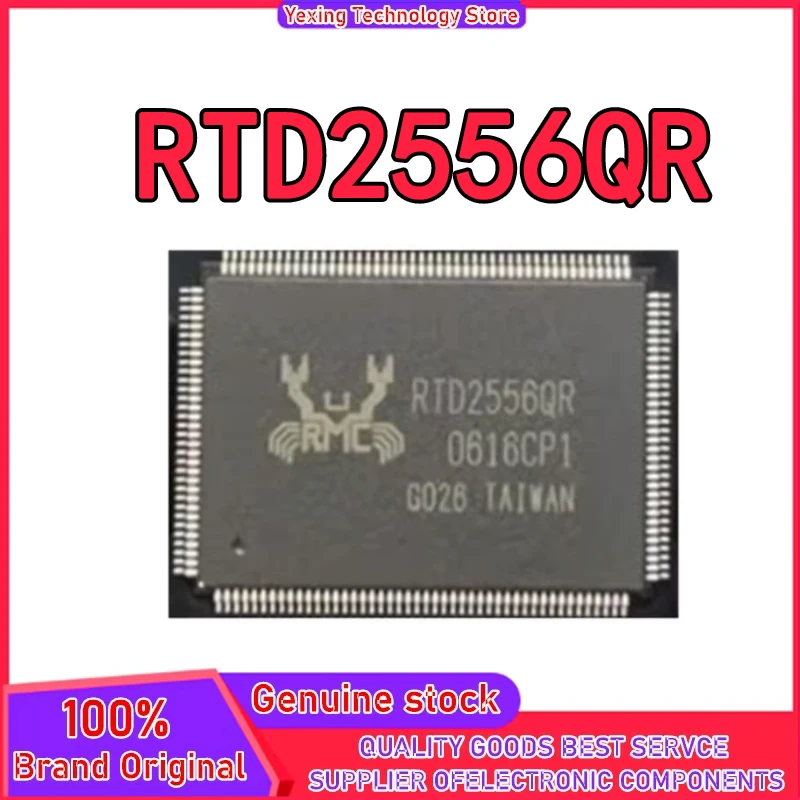 RTD2556QR RTD2556QR-CG RTD2556 QFP-156 IC رقاقة 100% جديد الأصلي في المخزون