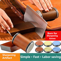 15 and 20 Degrees Rolling Knife Sharpener Magnetic Knife Holder Diamond Sharpening Stone Kit with Angle Roller Kitchen Accessory