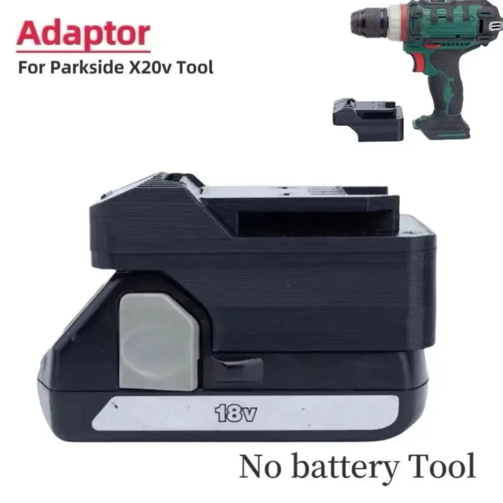 Imagem -02 - Conversor Adaptador de Bateria para Hitachi Conversor de Lítio Lipo Parkside X20v Brushless Tools Único Adaptador 18v