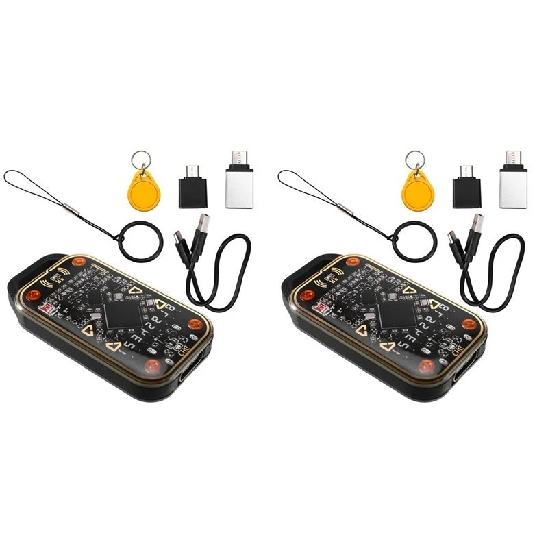 2X Chameleon Ultra V3.0 RFID Smart Card Emulator Reader 125Khz 13.56Mhz ID IC Smart Card Tag Copyer NFC Read Writer-[ToolMr A83]