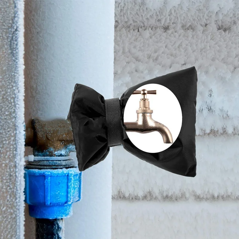 

Winter Faucet Antifreeze Cover Keeps Warm And Insulated Thickened Anti Scratch Suitable For Snowy Weather
