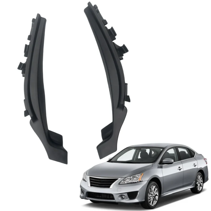 1 Pair Car  Front Wiper Side Cowl Extension Cover For Nissan Sentra 2013 2014 2015 2016 2017 2018 2019 66894-3RA0A Accessories