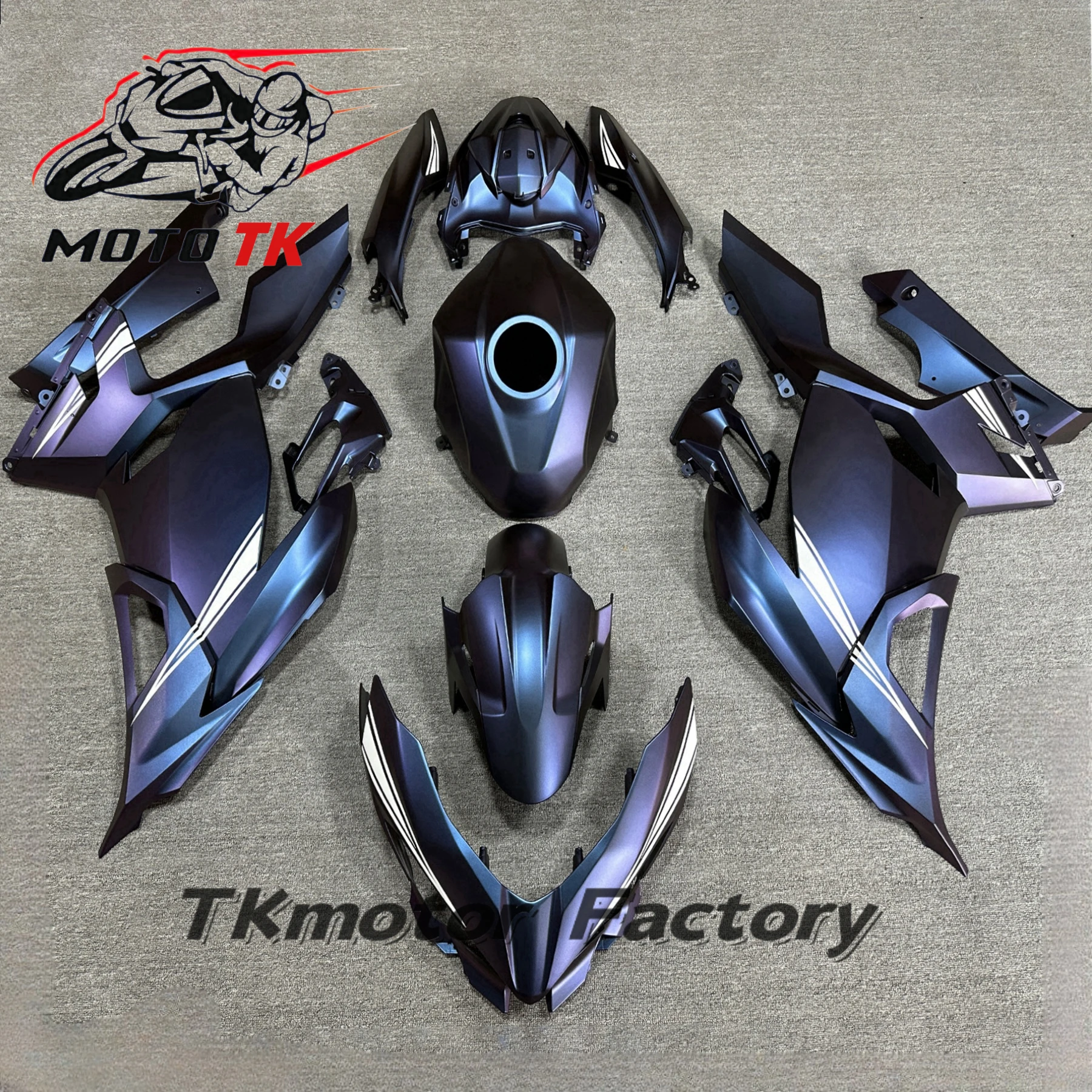 

Motorcycle Full Body Kits Fairing For KAWASAKI Ninja400 / Ninja 400 / EX 400 2018 2019 2020 2021 2022 2023 ABS Injection