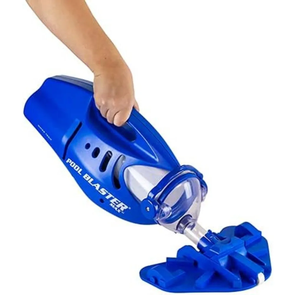 Max Cordless Pool Vacuum for Deep Cleaning & Strong Suction, Handheld Rechargeable Swimming Pool Cleaner