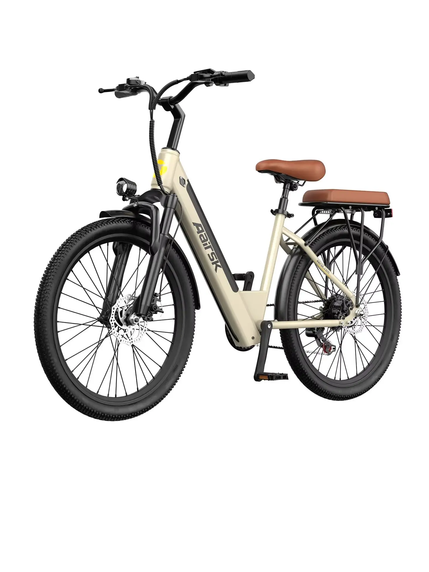 AliExpress NONE Aairsk S600 Adult Electric Bike, 26‑Inch Tires, 36V 13Ah Removable Lithium Battery, NFC Smart Unlock, City Commuter E‑Bike 250W motor