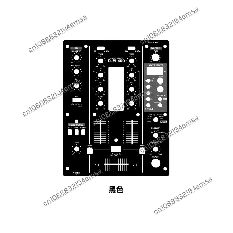 DJM-400 Skin Mixer Panel Mask Pioneer Colorful Sticker Customizable