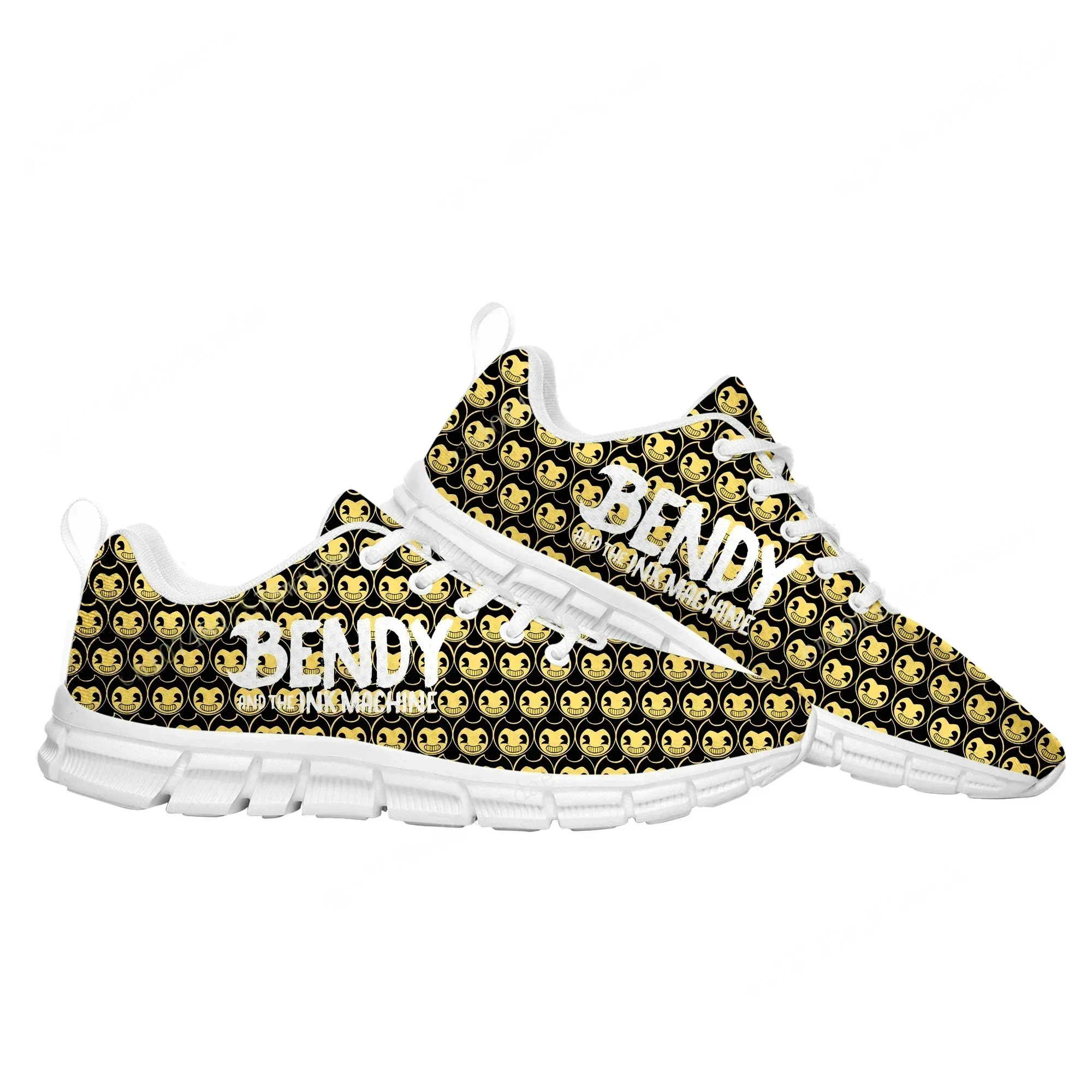 Anime Game I-Ink M-Machines Sports Shoes Mens Womens Ren B-Bendy Sneakers High Quality Comics Sneaker Custom Shoe