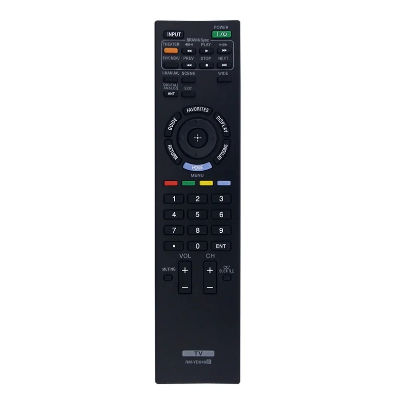 

Replace RMYD049 TV Remote Control For Sony TV KDL-32EX707 KDL-32BX305 RM-YD049 Remote Control-A98U