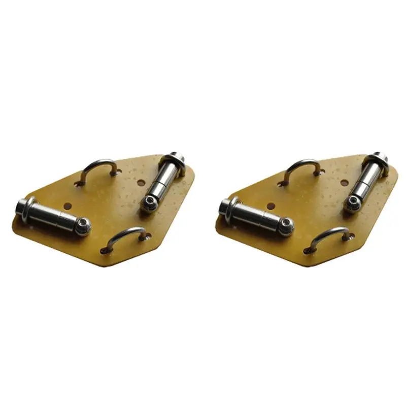 

2X Shortwave Lever Positive V Bottom Plate Shortwave Antenna Can Be Connected To Tripod 14-50Mhz(Without Fixing Rod)-ABIU