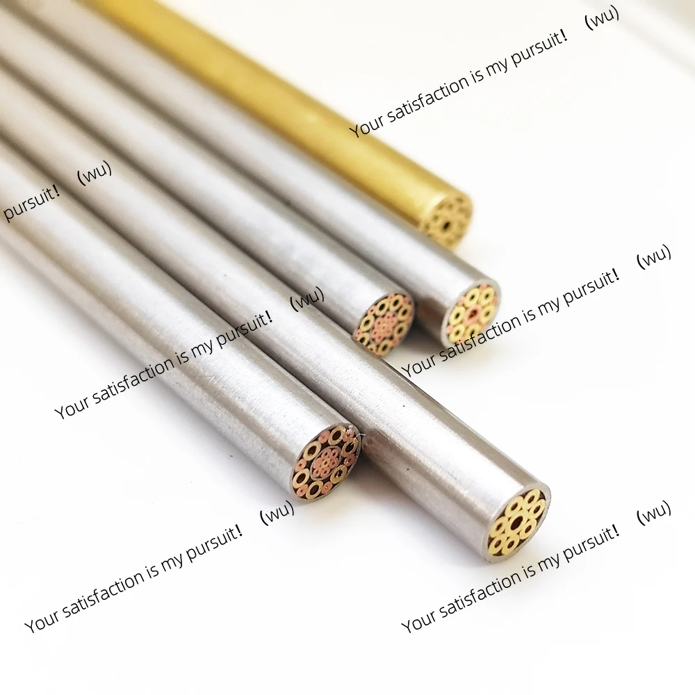 Mosaic rivet handle patch 6mm rivet brass stainless steel handle patch for locking and fastening plum blossom nail