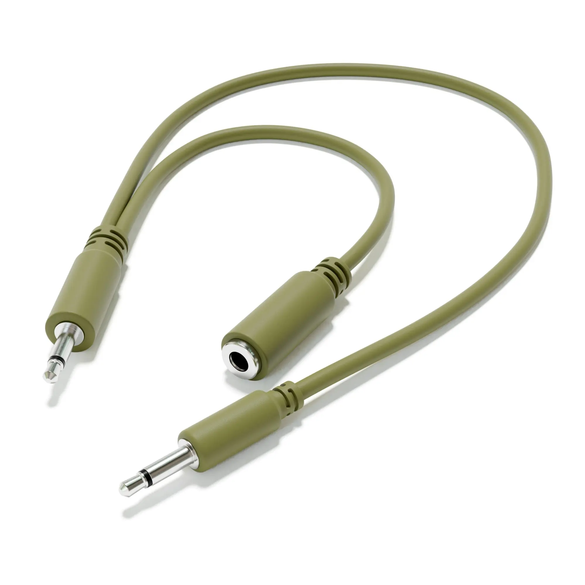 ExcelValley - Cabos de remendo Y divisor mono Hopscotch TS 3,5 mm 1/8" Synth Eurorack