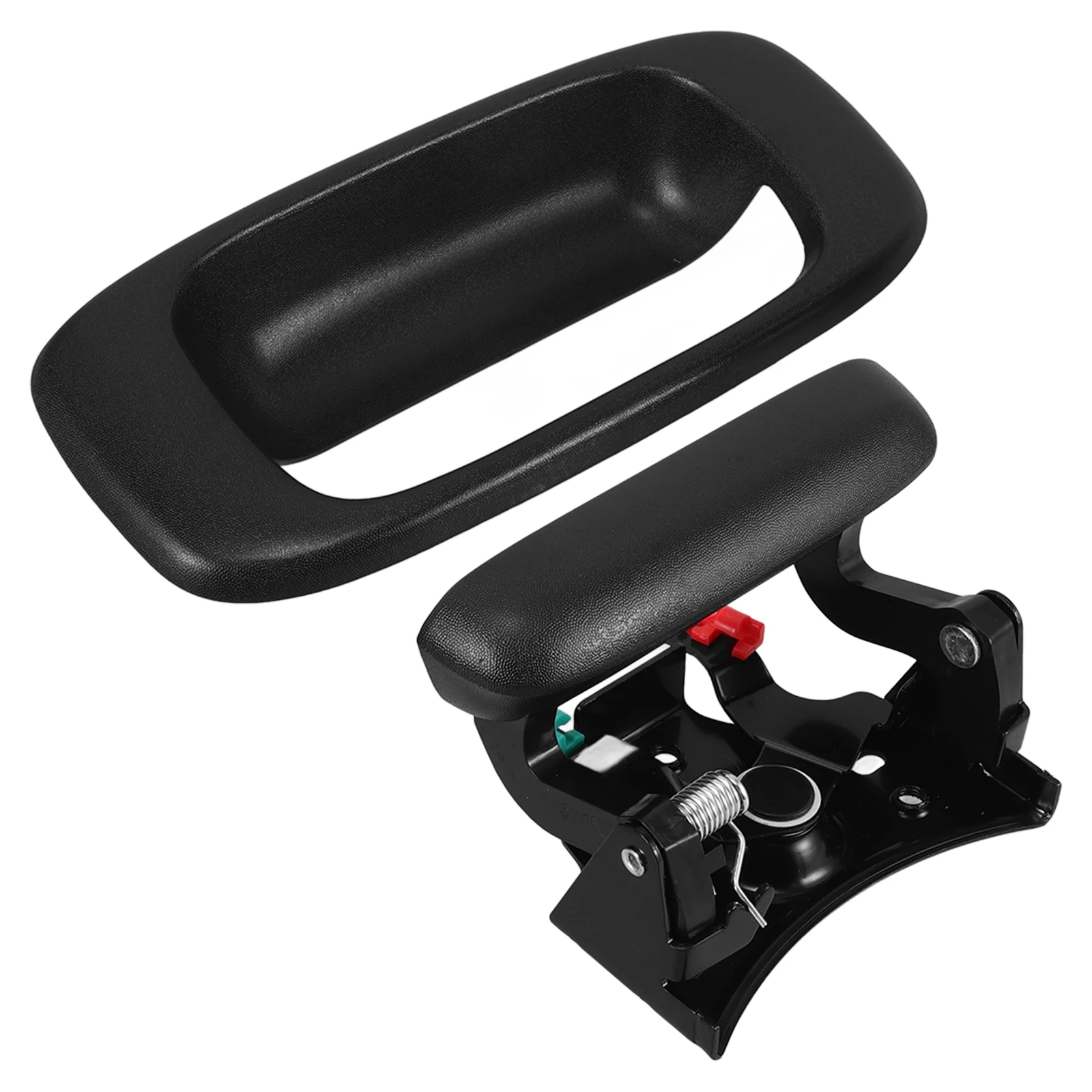 

1 Set Tailgate Handle Bezel Kit Durable Automotive Replacement For Truck Rear Trunk Door Handle Latch Assembly No Tools Required