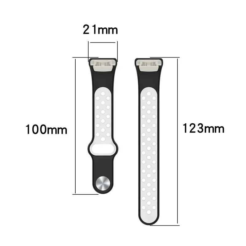 Cinturini in gomma per Huawei Honor Band 6 Smart Bracciale di ricambio bicolore per Huawei Band 6 Pro Correa