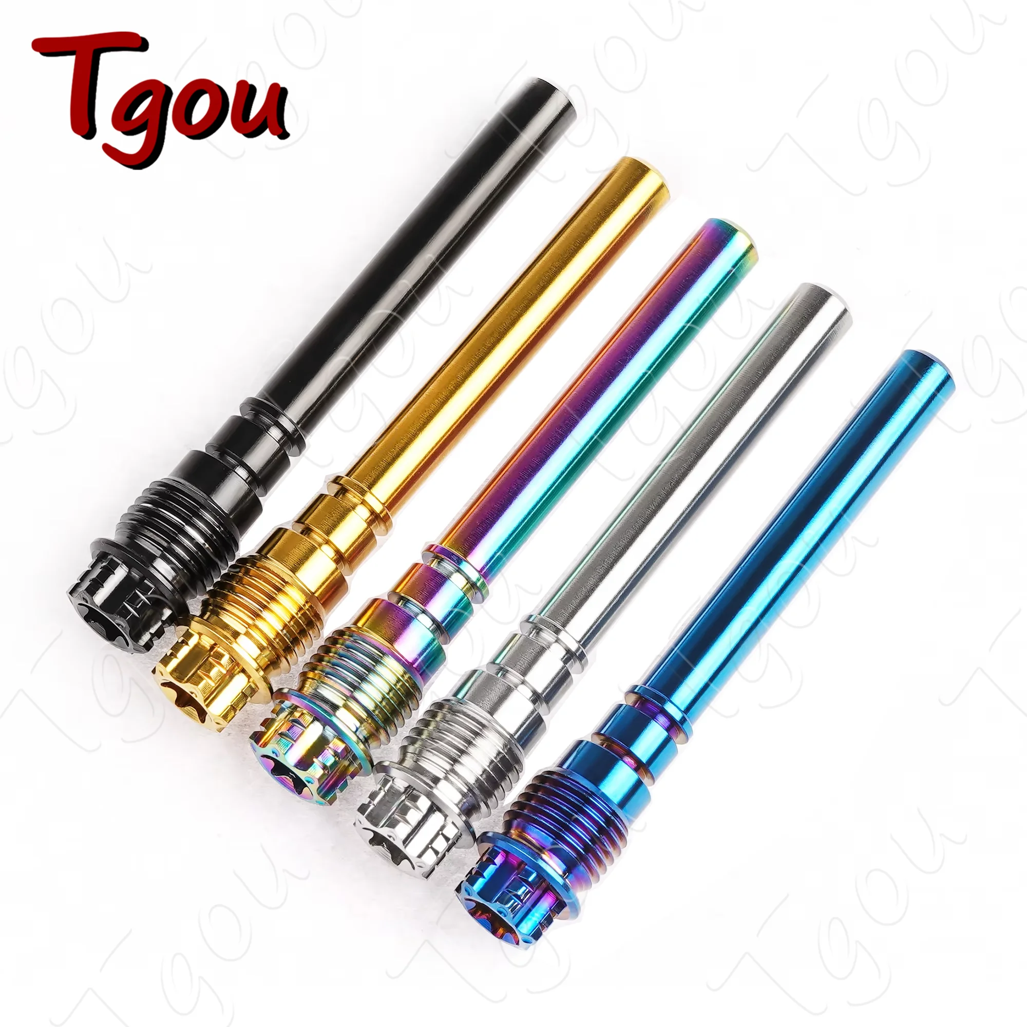

Tgou Titanium Retaining Bolt Kit Waterbird T30 Flower Head Screws Motorcycle Road Oil Pan Brake Bolts Caliper Guide Pin