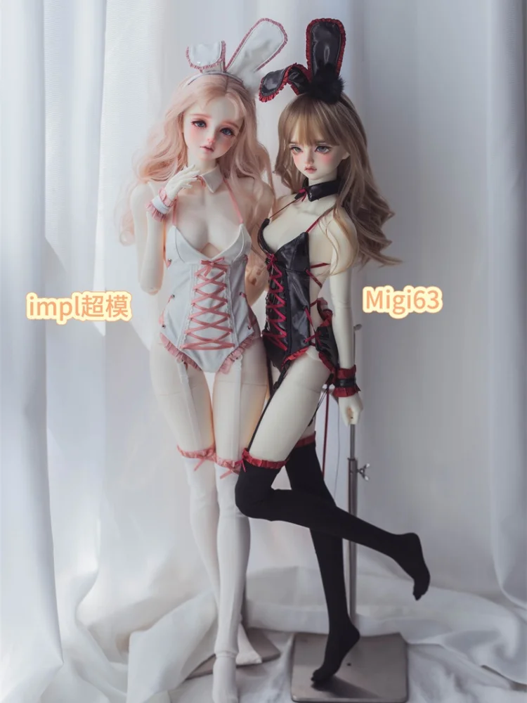 BJD Doll Clothes 【 Succubi Cafe 】1/3,1/4, mdd, Bear sister Onesie set BJD Doll accessories (no doll)