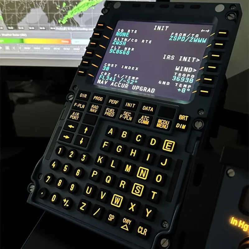 WINWING Flight Simulator MCDU Toliss Fenix Flight Control Display