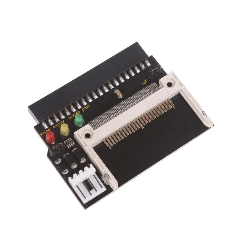 L9NA Computer Connectors Memory Card to 3.5in 40Pin Female IDE HDD Adapter Card