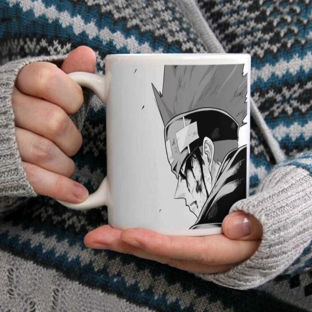 Anime Mashle Magic and Muscles Ceramic Mug Perfect for Coffee Tea Double Sided Design for Unique Gift Idea