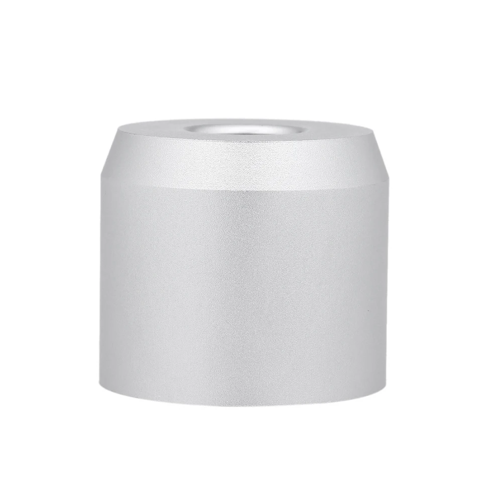 Ronde Zinklegering Scheerapparaat Basis Chroom Kleur Snor Scheermes Borstel Stand Handmatige Scheerkwast Houder Salon Kapper Gereedschap voor Wasruimte