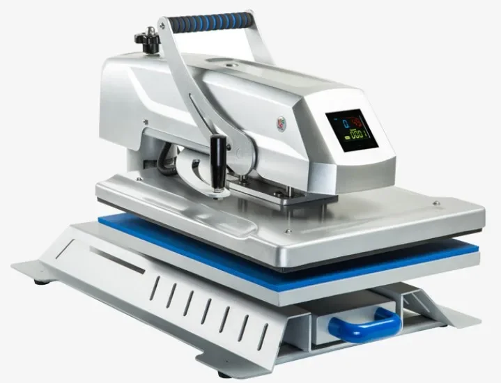 

Moving head T-shirt high temperature heat press machine with working size of 40 * 50cm