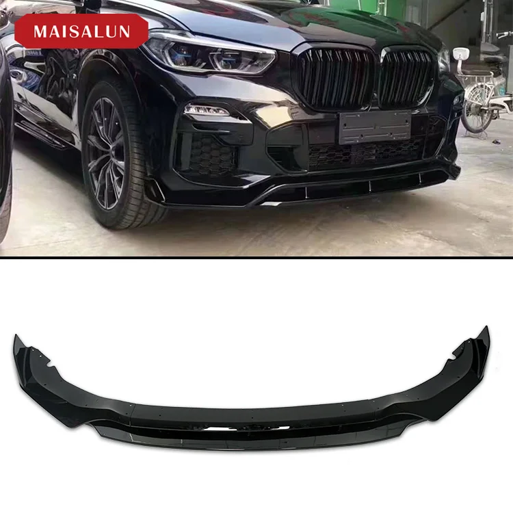 

ZAIQU Jiuzhou Auto Gloss Black ABS Material Body Kit for X5 G05 2018-so Far Front Bumper Lip
