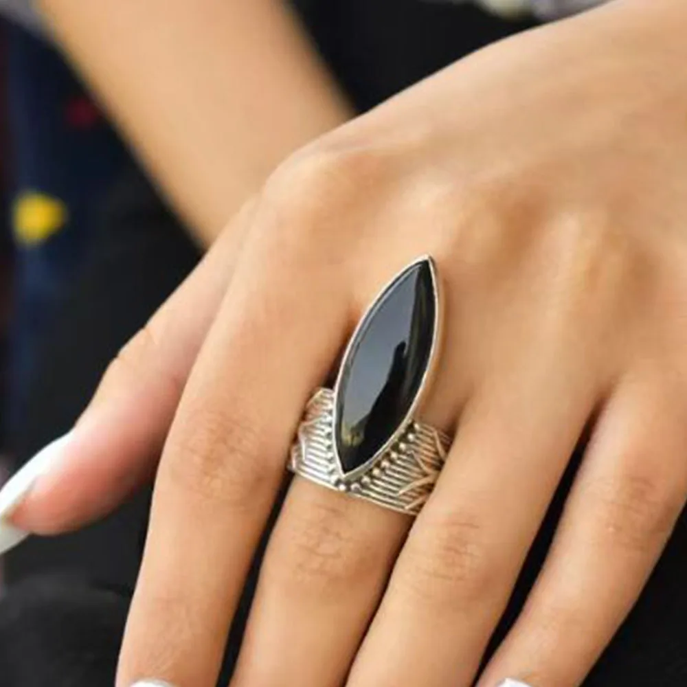 خاتم من الفضة الإسترليني عيار 925 للنساء #3