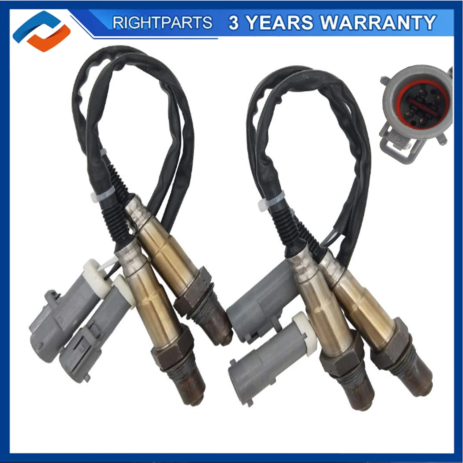 

4pcs O2 Oxygen Sensor Upstream Downstream 234-4401 234--4402 For 2004 2005 2006 2007 2008 Ford F-150 V8 4.2 4.6 5.4L 4L3Z9G444AA