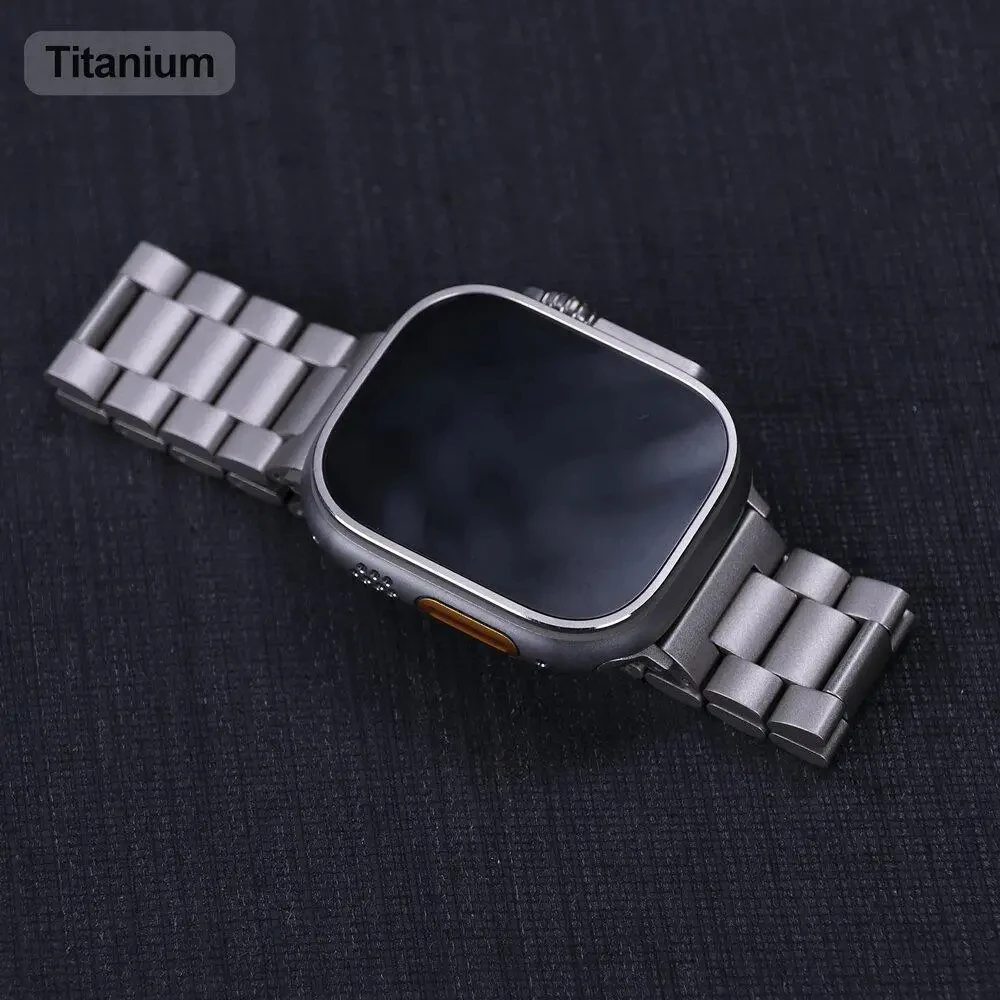 Edelstahlarmband für Apple Watch 46 mm Ultra 49 mm, Metallarmband für iWatch 12 11 10 9 8 SE 42 mm, Business-Uhrenarmband – Detail 14