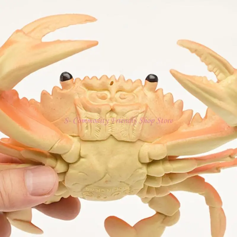 85AE 1Set April Fool’s Props Prank Toy Realistic Trick Toy for Entertainment Model Soft Squeaker Lobster Novelty