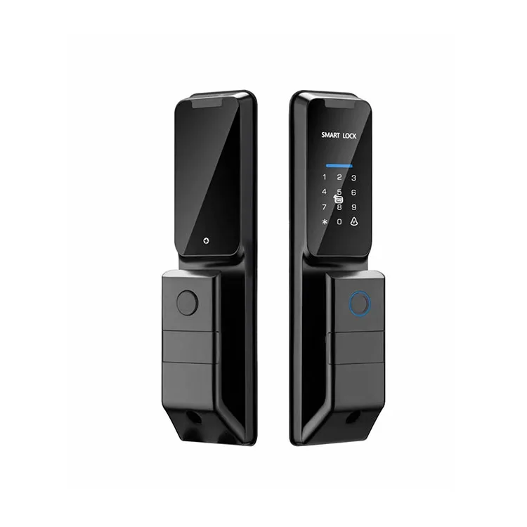 

zc02 TUYA Wifi Smart Door Lock for Aluminum Door Fingerprint & Keypad Multiple Password Code Unlocking Smart Home Access