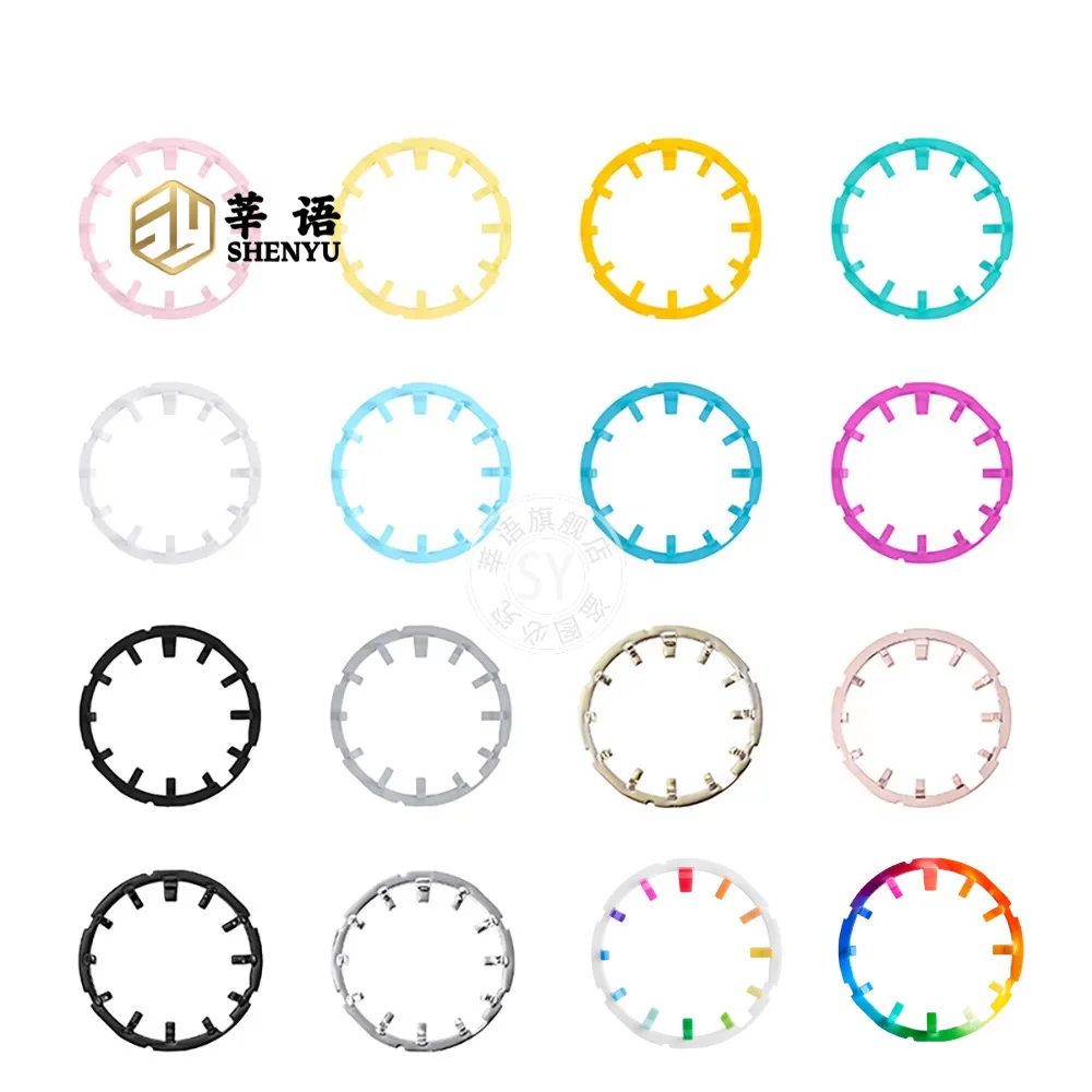 Shenyu ساعة الطلب ل كاسيو GMA-S2100 قوس قزح اللون شخصية غير مضيئة الهاتفي لتقوم بها بنفسك تعديل ساعة نسائية اكسسوارات